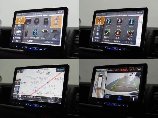 ハイエースワゴン GL ロング ファインテックツアラー ファインテックツアラー 両側パワースライドドア ローダウン FLEXオリジナルカスタムパーツ スポイラー オーバーフェンダー アルミホイール テールランプ シートカバー インテリアパネル アルパイン(18枚目)