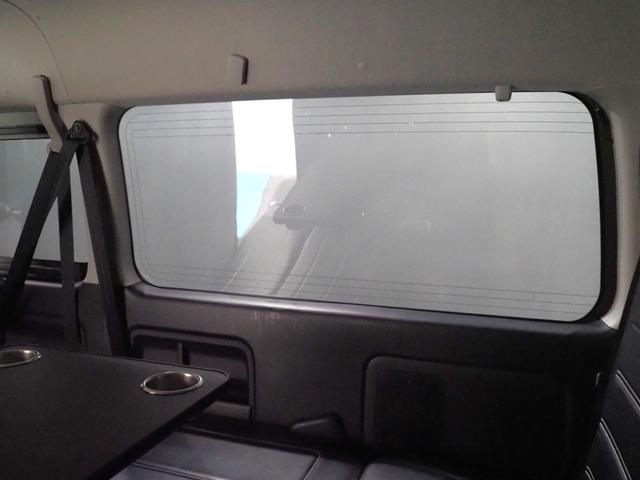 ハイエースワゴン ＧＬ　ハイエース　ワゴン　フルフラットシート　セカンドシート３人掛け　ＢＬＡＣＫＥＤＩＴＩＯＮ　ローダウン　オリジナルホイール　オーバーフェンダー　煌ＬＥＤテールランプ　大画面ナビアルパイン　フリップモニタ（36枚目）