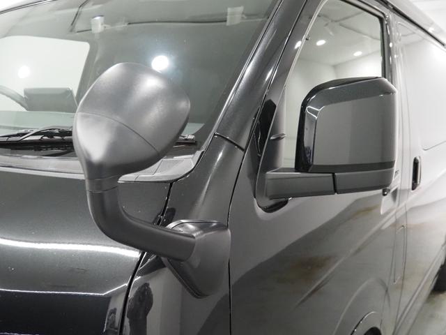 ハイエースワゴン ＧＬ　ハイエース　ワゴン　フルフラットシート　セカンドシート３人掛け　ＢＬＡＣＫＥＤＩＴＩＯＮ　ローダウン　オリジナルホイール　オーバーフェンダー　煌ＬＥＤテールランプ　大画面ナビアルパイン　フリップモニタ（39枚目）