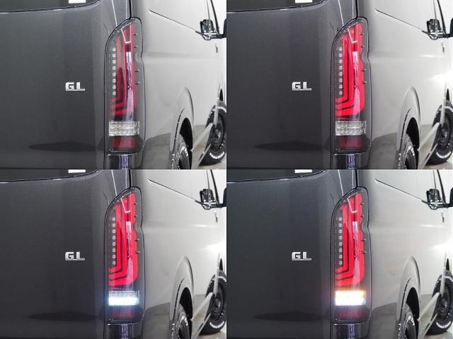 ハイエースワゴン GL ハイエース ワゴンGL フルフラット 内装架装Ver5 ベンチシート 対面シート 車中泊 フローリング施工 アルパイン製11インチ 12.8インチフリップダウンモニター バックカメラ ETC ソナー(19枚目)