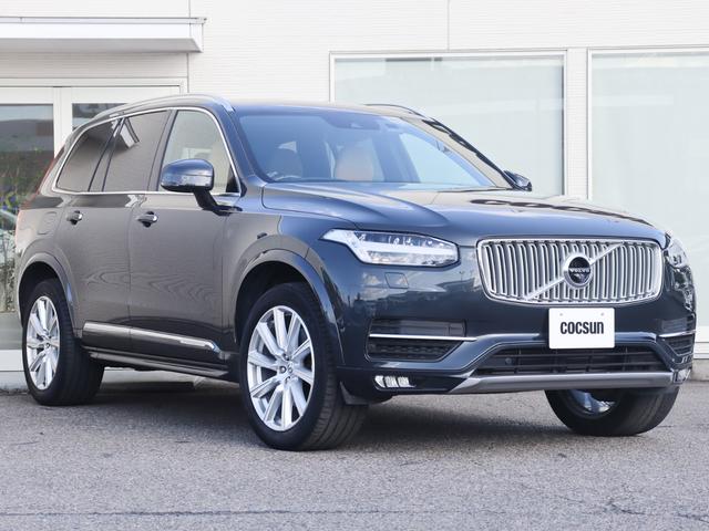 XC90 T6 AWD インスクリプション パーフォレーテッドファインナッパレザー シートヒーター シートベンチレーション ステアリングヒーター リアシートヒーター/エアコン パワーテールゲート ドライブレコーダー CD 禁煙車(6枚目)
