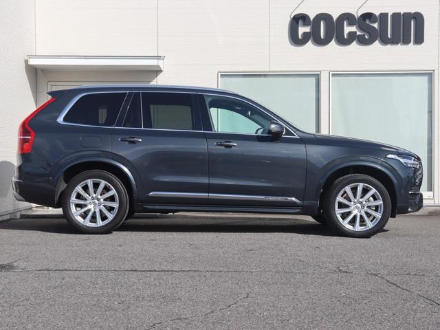 XC90 T6 AWD インスクリプション パーフォレーテッドファインナッパレザー シートヒーター シートベンチレーション ステアリングヒーター リアシートヒーター/エアコン パワーテールゲート ドライブレコーダー CD 禁煙車(7枚目)