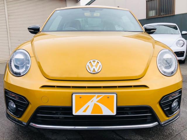 ザ・ビートル Ｒライン　１．４Ｌターボ　クールスターＰ　１オーナー車　純正ナビＴＶ　バックカメラ　ドライブレコーダー　ＥＴＣ　Ｐスタート　スマートキ　ＨＩＤ／ＬＥＤヘッドライト　純正１７インチアルミ　前後コーナーセンサー（2枚目）