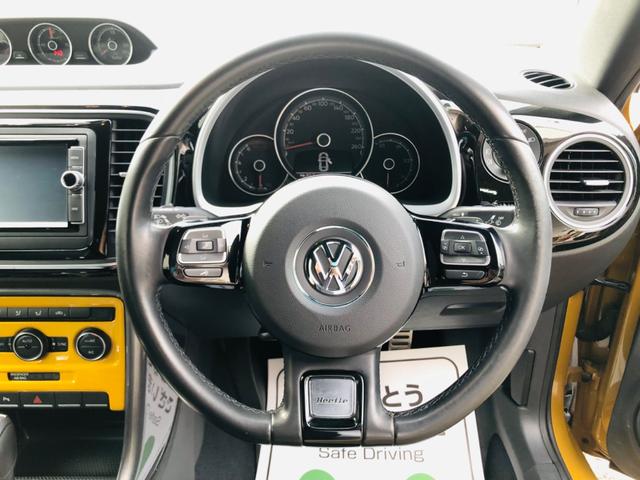 ザ・ビートル Ｒライン　１．４Ｌターボ　クールスターＰ　１オーナー車　純正ナビＴＶ　バックカメラ　ドライブレコーダー　ＥＴＣ　Ｐスタート　スマートキ　ＨＩＤ／ＬＥＤヘッドライト　純正１７インチアルミ　前後コーナーセンサー（24枚目）