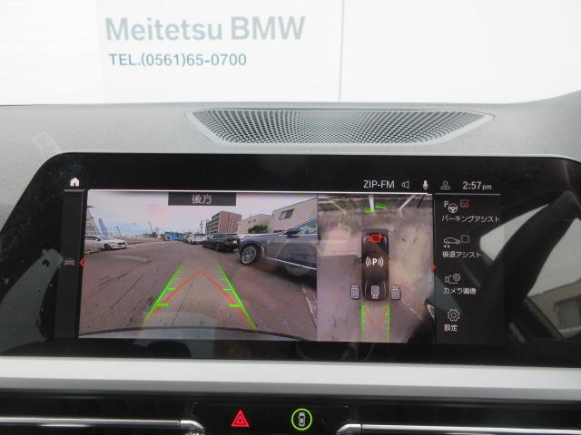 高画質の全方位カメラとなります。コーナーセンサー状況と並行して確認できます。