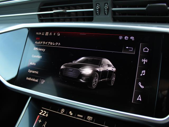 Ａ６ ４５ＴＦＳＩクワトロスポーツ　Ｓｌｉｎｅパッケージ　プライバシーガラス　ライティングパッケージ　サイドアシスト　オートホールド　ＡＣＣ　ＥＴＣ　ＣＡＲＰＬＡＹ　電動リアゲート　電動テレスコ　アンビエントライト（43枚目）