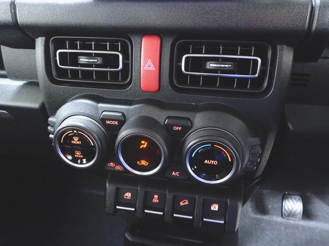 ジムニー 4WD XC シートヒーター トランクスルー 音楽プレーヤー接続 Bluetooth接続 ETC LEDヘッドライト バックモニター 盗難防止 衝突被害軽減ブレーキ 横滑り防止装置 クルーズコントロール(18枚目)