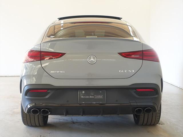 GLE GLE53 4MATIC+ クーペ シートヒーター シートエアコン パワーシート トランクスルー フロアマット コネクテッド機能 ナビ 音楽プレーヤー接続 Bluetooth接続 TV ETC サンルーフ・ガラスルーフ(3枚目)