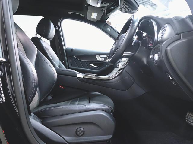 GLC GLC220 d 4マチック AMGライン シートヒーター パワーシート トランクスルー フロアマット コネクテッド機能 ナビ 音楽プレーヤー接続 Bluetooth接続 TV ETC サンルーフ・ガラスルーフ LEDヘッドライト(24枚目)