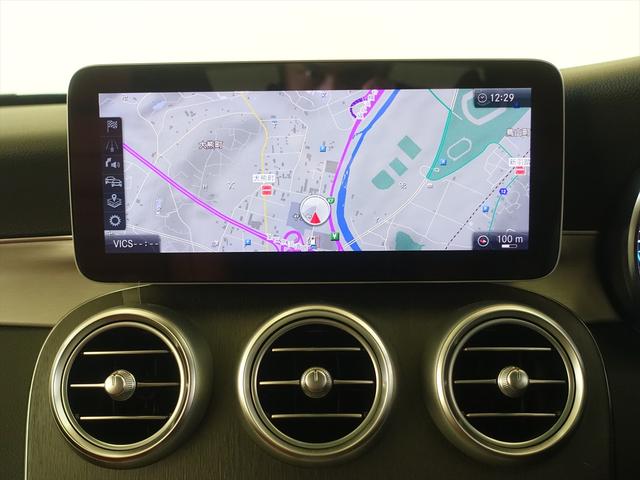 Cクラス C180 クーペ スポーツ レザーエクスクルーシブパッケージ シートヒーター パワーシート トランクスルー フロアマット コネクテッド機能 ナビ 音楽プレーヤー接続 Bluetooth接続 TV ETC サンルーフ・ガラスルーフ(10枚目)