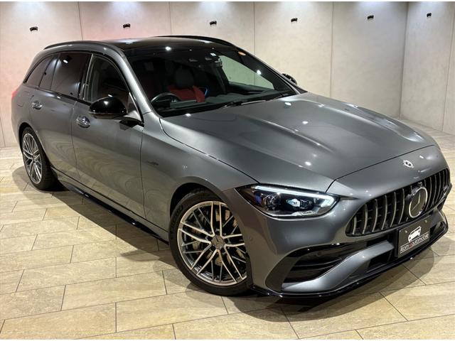 Ｃクラスステーションワゴン Ｃ４３　４マチック　新車保証／パノラミックスライディングルーフ／レーダーセーフティＰＫＧ／ベンチレーター＆シートヒーター／Ｂｕｒｍｅｓｔｅｒ／ＡＭＧ　ＲＩＤＥ　ＣＯＮＴＲＯＬサスペンション／ヘッドアップディスプレイ（5枚目）
