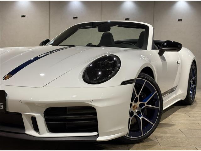 ９１１ ９１１カレラＴ　カブリオレ　Ｔ　カブリオレ・オプション：２１５・スポーツデザインＰＫＧ・２０／２１カレラＳホイール・ＨＤマトリックスＬＥＤヘッドライト・ＥｘｃｌｕｓｉｖｅＤｅｓｉｇｎテールライト・ＢＯＳＥ・パワーステアリング＋（3枚目）