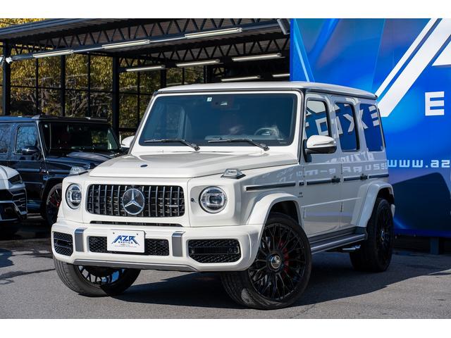 Ｇクラス Ｇ６３　ＡＭＧレザーエクスクルーシブパッケージ　ＡＭＧレザーエクスクルーシブＰＫＧ　カーボンインテリアＰＫＧ　ブルメスターサウンドシステム　３６０°カメラ　サンルーフ　ＳＫＹＦＯＲＧＥＤモノブロック２３インチＡＷ（2枚目）