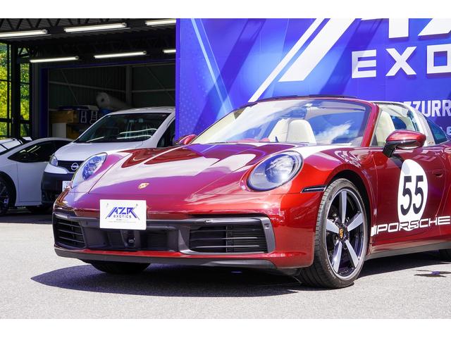 ９１１ 　９１１タルガ４ＳヘリテージデザインＥＤ　スポーツクロノＰＫＧ　２０．２１インチカレラエクスクルーシブデザインホイール　サラウンドビュー付きパークアシスト　アダプティブクルーズコントロール　ＥＴＣ（7枚目）