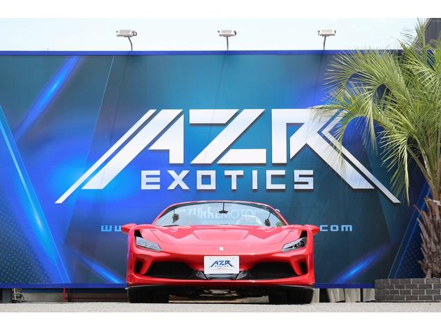 カーボンパーツ、アルカンターラで豪華な仕上がりの高年式のフェラーリＦ８スパイダーが入庫致しました！低走行で大変オススメな１台になります！