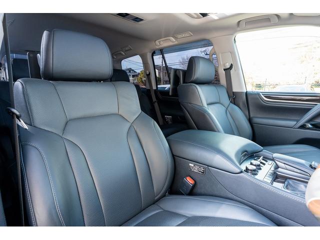 ＬＸ ＬＸ５７０　ＺＥＲＯＤＥＳＩＧＮエアロ＆マフラー　ＣＳＤブレーキ　ＳＫＹフォージドホイール２４インチ　マクレビ　後席モニター　ＨＵＤ　シートヒーター＆シートクーラー　クールＢＯＸ　電動トランク　サンルーフ（14枚目）