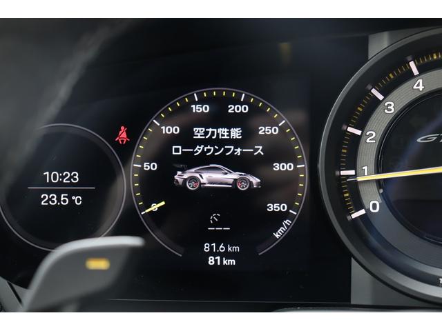 ９１１ ９１１ＧＴ３ＲＳ　左ハンドル　ヴァイザッハＰＫＧ　フロントアクスル　ＰＣＣＢ　登録済み未使用車　ポルシェダイナミックライトシステム　軽量鍛造マグネシウムホイール　サテン　ブラック塗装（34枚目）