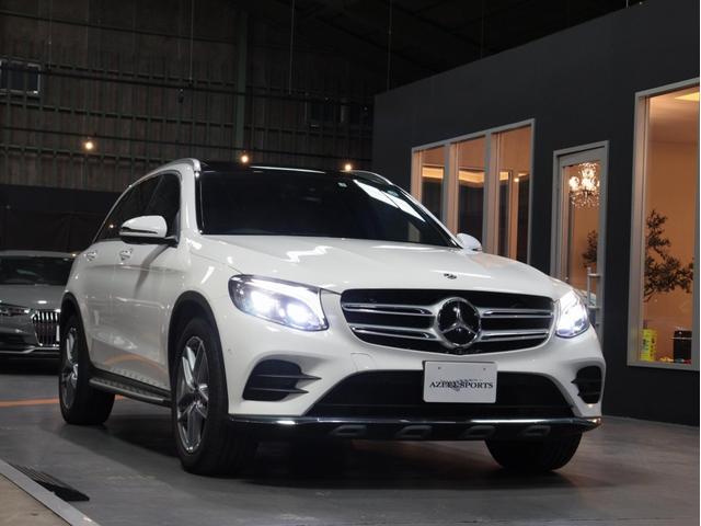 ＧＬＣ ＧＬＣ２２０ｄ　４マチックスポーツ（本革仕様）　買取　パノラマＳＲ　黒革　ブルメスターエアバランス　純正ナビ地デジＢＴ３６０カメラ　レーダーセーフ／ＡＣＣ／レーンキープ／Ｂスポット　ＨＵＤ　電動ゲート　ランニングボード　車庫保管　禁煙　４ＷＤ　軽油（10枚目）