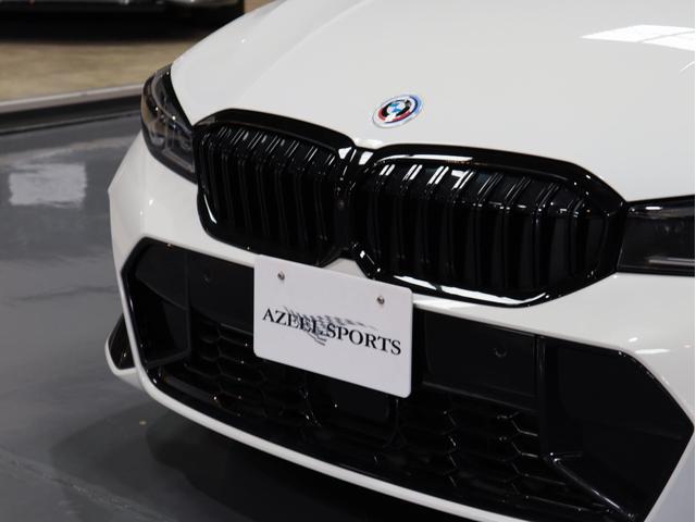 ３シリーズ Ｍ３４０ｉ　ｘＤｒｉｖｅツーリング　後期　黒１９ＡＷ　コニャックシ－トＨ　無鈑金　禁煙　グリル／Ｒスポ／サイドデカ－ル　ルーフカ－ボンラッピング　アイバッハサス　スペ－サ－　Ｍブレ－キ　純正カ－プレイ対応ナビ３６０カメラＴＶ　３８７ｐｓ（24枚目）