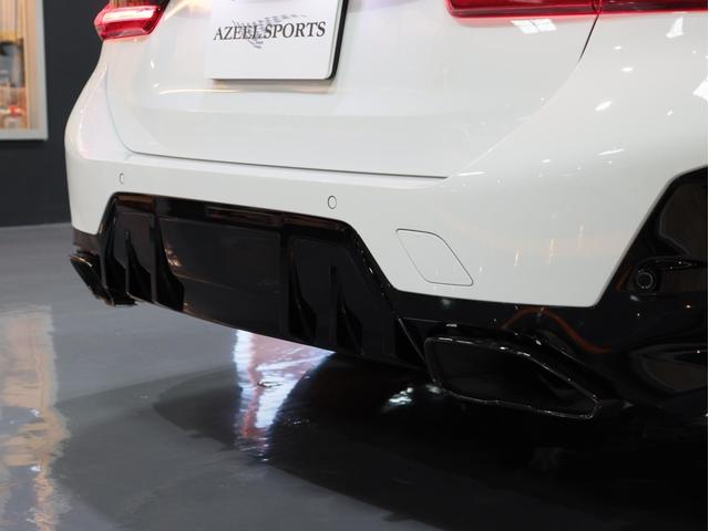 ３シリーズ Ｍ３４０ｉ　ｘＤｒｉｖｅツーリング　後期　黒１９ＡＷ　コニャックシ－トＨ　無鈑金　禁煙　グリル／Ｒスポ／サイドデカ－ル　ルーフカ－ボンラッピング　アイバッハサス　スペ－サ－　Ｍブレ－キ　純正カ－プレイ対応ナビ３６０カメラＴＶ　３８７ｐｓ（27枚目）