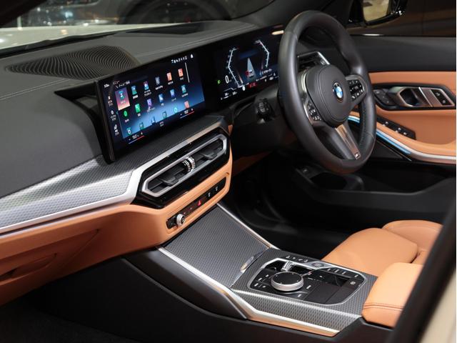 ３シリーズ Ｍ３４０ｉ　ｘＤｒｉｖｅツーリング　後期　黒１９ＡＷ　コニャックシ－トＨ　無鈑金　禁煙　グリル／Ｒスポ／サイドデカ－ル　ルーフカ－ボンラッピング　アイバッハサス　スペ－サ－　Ｍブレ－キ　純正カ－プレイ対応ナビ３６０カメラＴＶ　３８７ｐｓ（37枚目）