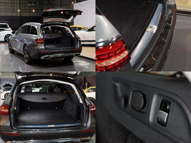 Ｅクラスオールテレイン Ｅ２２０ｄ　４マチック　オールテレイン　１オナ　後期　エクスクル－シブＰＫＧ　パノラマＳＲ　黒革／エア＆シ－トＨ　ブルメスタ－　エアバランス　ＨＵＤ　１９ＡＷ　カ－プレイ対応ナビ／地デジ／３６０カメラ　アンビライト　ドラレコ　無鈑金　禁煙（23枚目）