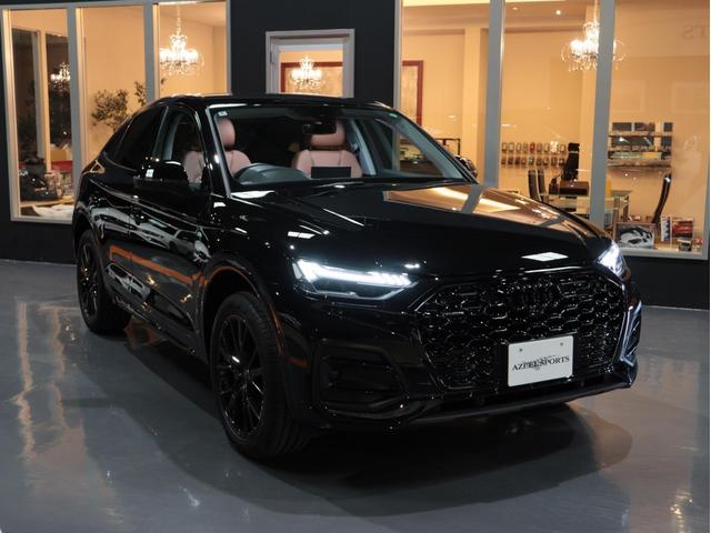 Ｑ５スポーツバック ４０ＴＤＩクワトロ　アドバンスド　１オナ　新車保証／フリ－ウェイ　黒１９ＡＷ　ブラックスタイリングＰＫＧ　マトリクスＬＥＤ　茶革／前後シ－トＨ　ステアＨ　純正カ－プレイ対応ナビ　置くだけ充電　ＡＣＣ／レ－ンキ－プ＆サイド　無鈑金　禁煙（4枚目）