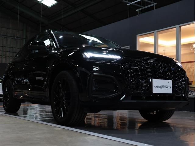 Ｑ５スポーツバック ４０ＴＤＩクワトロ　アドバンスド　１オナ　新車保証／フリ－ウェイ　黒１９ＡＷ　ブラックスタイリングＰＫＧ　マトリクスＬＥＤ　茶革／前後シ－トＨ　ステアＨ　純正カ－プレイ対応ナビ　置くだけ充電　ＡＣＣ／レ－ンキ－プ＆サイド　無鈑金　禁煙（5枚目）