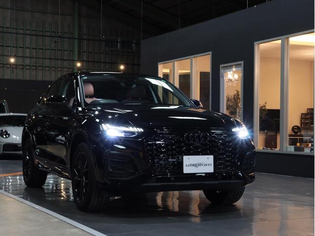 Ｑ５スポーツバック ４０ＴＤＩクワトロ　アドバンスド　１オナ　新車保証／フリ－ウェイ　黒１９ＡＷ　ブラックスタイリングＰＫＧ　マトリクスＬＥＤ　茶革／前後シ－トＨ　ステアＨ　純正カ－プレイ対応ナビ　置くだけ充電　ＡＣＣ／レ－ンキ－プ＆サイド　無鈑金　禁煙（10枚目）