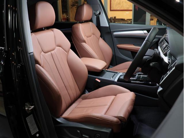 Ｑ５スポーツバック ４０ＴＤＩクワトロ　アドバンスド　１オナ　新車保証／フリ－ウェイ　黒１９ＡＷ　ブラックスタイリングＰＫＧ　マトリクスＬＥＤ　茶革／前後シ－トＨ　ステアＨ　純正カ－プレイ対応ナビ　置くだけ充電　ＡＣＣ／レ－ンキ－プ＆サイド　無鈑金　禁煙（26枚目）