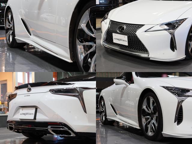 LC LC500 Sパッケージ 無鈑金 TRDエアロ ダークローズアルカンタラコンビシート 純正21AW カーボンルーフ 3眼LED 純正ナビ/地デジ/BT/Bカメラ/パークセンサー スマートキー V8 477馬力 車庫保管 禁煙(15枚目)