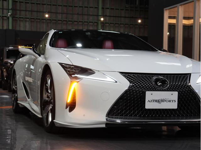 LC LC500 Sパッケージ 無鈑金 TRDエアロ ダークローズアルカンタラコンビシート 純正21AW カーボンルーフ 3眼LED 純正ナビ/地デジ/BT/Bカメラ/パークセンサー スマートキー V8 477馬力 車庫保管 禁煙(24枚目)