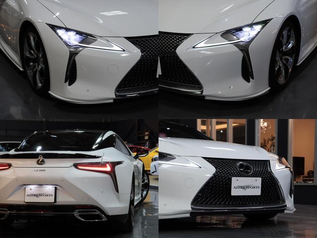 LC LC500 Sパッケージ 無鈑金 TRDエアロ ダークローズアルカンタラコンビシート 純正21AW カーボンルーフ 3眼LED 純正ナビ/地デジ/BT/Bカメラ/パークセンサー スマートキー V8 477馬力 車庫保管 禁煙(53枚目)