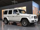 Gクラス G400d AMGライン 法人1オナ 新車保証Mケア オパリスホワイト/同色背面カバ- Gマヌファクトゥ-アP チタニウムグレ-ナッパ/エアシ-ト/アルカンタラル-フ SR ブルメスタ- AMG20AW 車庫保管 無鈑金 禁煙 中古車画像_3