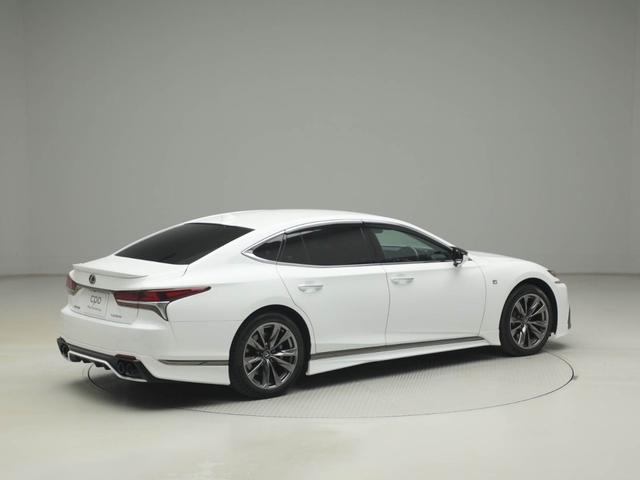LS LS500 Fスポーツ CPOレクサス認定中古車 フルエアロ(TRD製) サイドバイザー ドアエッジプロテクター ナンバーフレーム ドライブレコーダー(6枚目)