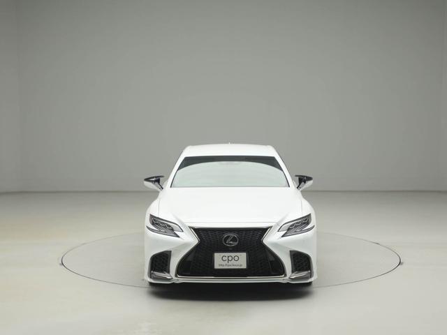 LS LS500 Fスポーツ CPOレクサス認定中古車 フルエアロ(TRD製) サイドバイザー ドアエッジプロテクター ナンバーフレーム ドライブレコーダー(9枚目)