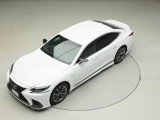 LS LS500 Fスポーツ CPOレクサス認定中古車 フルエアロ(TRD製) サイドバイザー ドアエッジプロテクター ナンバーフレーム ドライブレコーダー(10枚目)