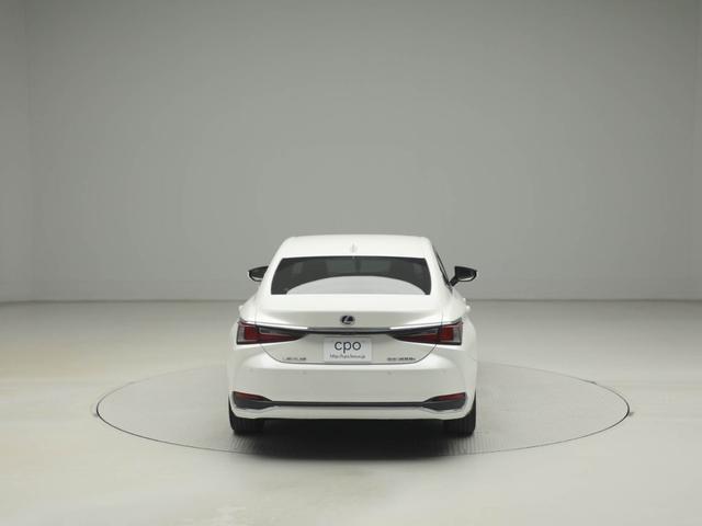 ＥＳ ＥＳ３００ｈ　ＣＰＯ　レクサス認定中古車　ハンズフリーパワートランクリッド　サイドバイザー　ドライブレコーダー（5枚目）