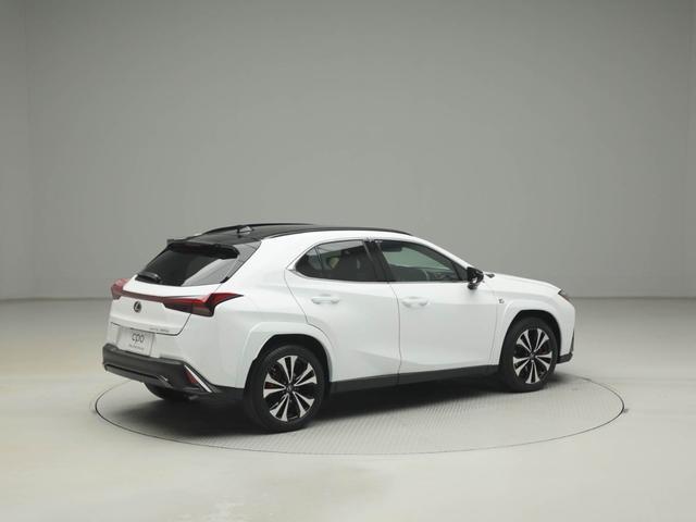 ＵＸ ＵＸ２５０ｈ　Ｆスポーツエモーショナルエクスプローラ　ＣＰＯ　レクサス認定中古車　ブラックルーフ　ＦＳＰＯＲＴ専用オレンジブレーキキャリパー　三眼フルＬＥＤヘッドランプ　アダプティブハイビームシステム　ルーフレール　ＩＴＳＣＯＮＮＥＣＴ（7枚目）
