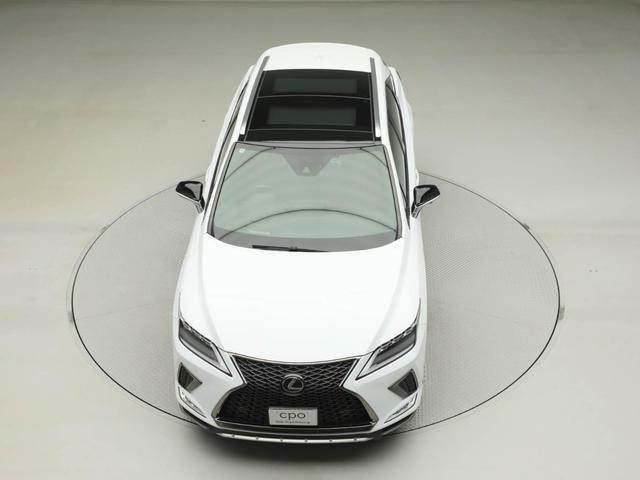 RX RX300 Fスポーツ CPO レクサス認定中古車 パノラマルーフ ルーフレール スペアタイヤ ITSCONNECT ドライブレコーダー ブラインドスポットモニター パーキングサポートブレーキ(18枚目)