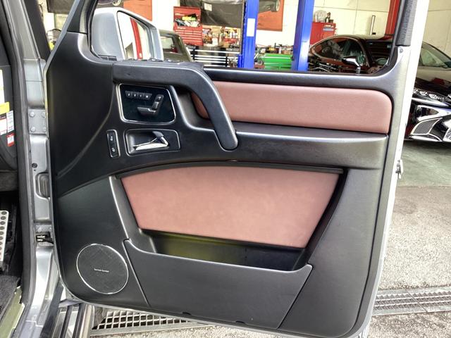 Gクラス G350d ワンオーナー ラグジュアリーパッケージ Harman/Kardon ブラウンレザーシート サンルーフ 純正ナビ TデジTV バックカメラ シートヒーター(45枚目)