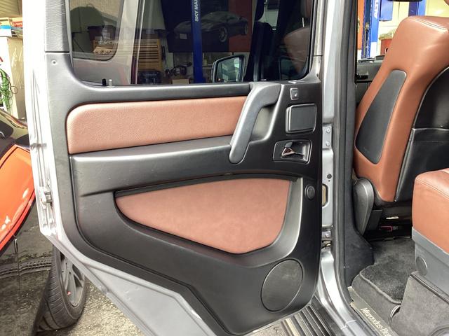 Gクラス G350d ワンオーナー ラグジュアリーパッケージ Harman/Kardon ブラウンレザーシート サンルーフ 純正ナビ TデジTV バックカメラ シートヒーター(48枚目)