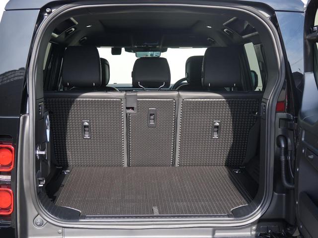 ディフェンダー １１０Ｘ－ダイナミックＨＳＥ　Ｄ３５０　認定中古車　ディーゼル　禁煙車　１オーナー　サンルーフ　エアサス　前席シートヒーター＆シートクーラー　デジタルミラー　フィックスドサイドステップ　ＭＥＲＩＤＩＡＮ　純正２２インチアルミ（37枚目）