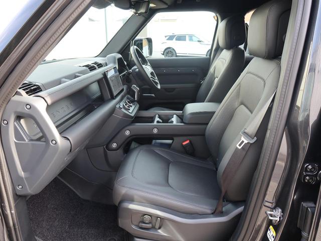 ディフェンダー １１０Ｘ－ダイナミックＨＳＥ　Ｄ３５０　認定中古車　ディーゼル　禁煙車　１オーナー　サンルーフ　エアサス　前席シートヒーター＆シートクーラー　デジタルミラー　フィックスドサイドステップ　ＭＥＲＩＤＩＡＮ　純正２２インチアルミ（64枚目）