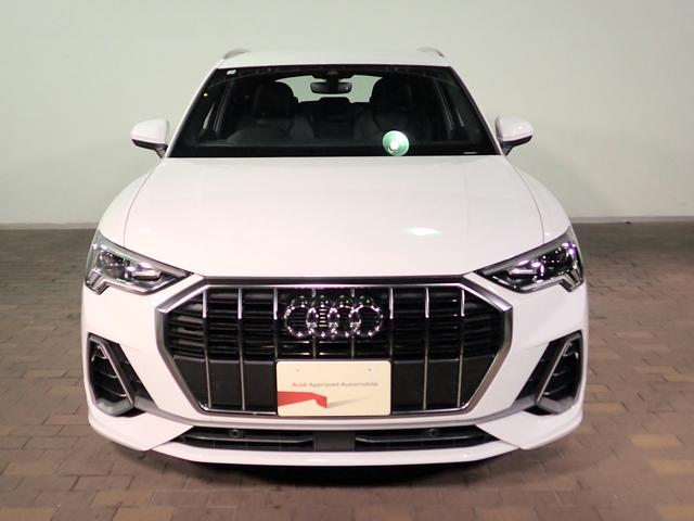 Q3 35TFSI Sライン 禁煙 純正メモリーナビ USB Bluetooth サラウンドビューM ETC2.0 LEDヘッド アウディプレセンス パーシャルレザー Sヒーター Pテールゲート コンビニエンス&アシスタンスPKG(2枚目)