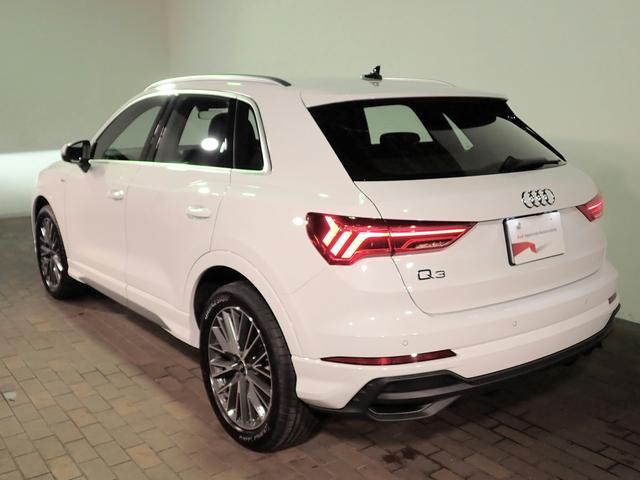 Q3 35TFSI Sライン 禁煙 純正メモリーナビ USB Bluetooth サラウンドビューM ETC2.0 LEDヘッド アウディプレセンス パーシャルレザー Sヒーター Pテールゲート コンビニエンス&アシスタンスPKG(4枚目)