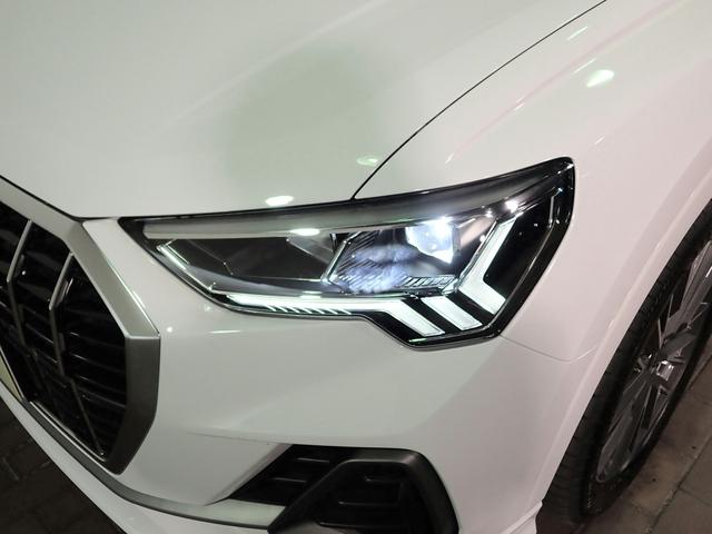 Q3 35TFSI Sライン 禁煙 純正メモリーナビ USB Bluetooth サラウンドビューM ETC2.0 LEDヘッド アウディプレセンス パーシャルレザー Sヒーター Pテールゲート コンビニエンス&アシスタンスPKG(24枚目)