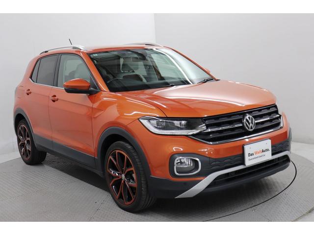 Ｔ－クロス ＴＳＩ　１ｓｔプラス　Ｔ－ＣＲＯＳＳＳ　ＴＳＩ　１ｓｔ　ｐｌｕｓ　エナジェティックオレンジ　Ｖｏｌｋｓｗａｇｅｎ認定中古車　令和２年式　ＡＣＣ　ディスカバープロ　Ｂｌｕｅｔｏｏｔｈ接続可能　ＥＴＣ２．０搭載（8枚目）