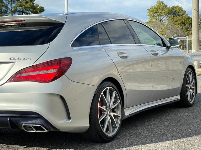 ＣＬＡ４５　４マチック　シューティングブレーク　・後期モデル・法人２オーナー・車検付き・走行１．１万ＫＭ・ポーラシルバーＭ／黒革シート・パノラマルーフ・レーダーセーフテイ・レーンキープ・ＨＤＤ＆テレビ・ブルートゥース・キー２本(23枚目)