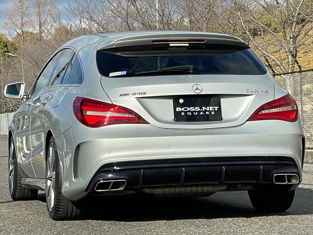 ＣＬＡ４５　４マチック　シューティングブレーク　・後期モデル・法人２オーナー・車検付き・走行１．１万ＫＭ・ポーラシルバーＭ／黒革シート・パノラマルーフ・レーダーセーフテイ・レーンキープ・ＨＤＤ＆テレビ・ブルートゥース・キー２本(24枚目)